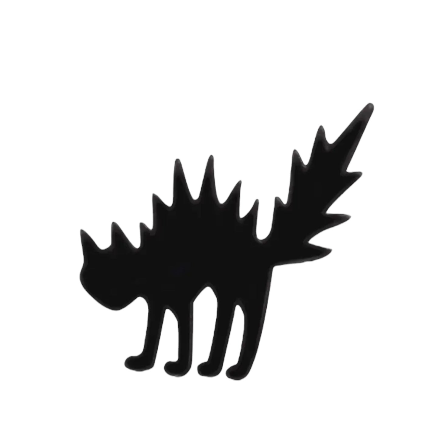 Pin’s chat apeuré