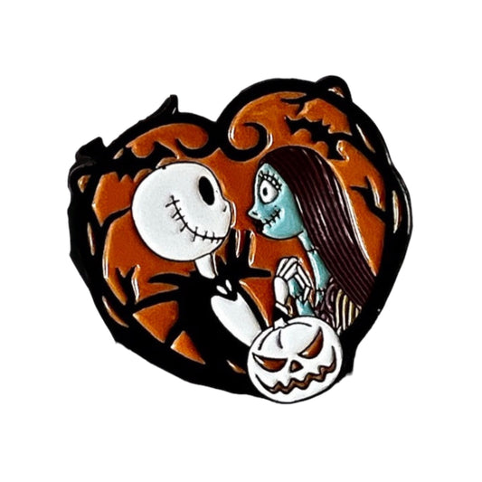 Pin's Coeur Jack et Sally